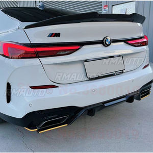 Alerón estilo PSM de alta calidad para BMW Serie 2 de 4 puertas F44 218i 220d M325i, modelos 2020 en adelante, en fibra de carbono negro brillante. - Product Image 6