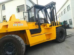 Used TCM 23 Ton <b>Forklift</b> FD230, Imported Lift Truck For Container Yard & Heavy Machinery Factory Construction - Product Image 1