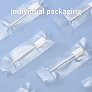 Limpiador de Lengua Manual para Bebés, Hisopos de Algodón, Paquete de 50 Unidades, para el Cuidado Bucal de Recién Nacidos e Infantes - Product Image 3