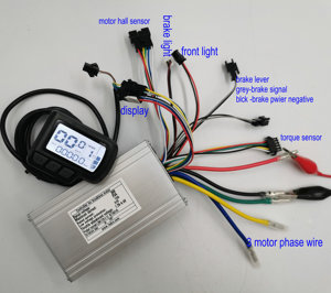 Bộ Điều Khiển Không Chổi Than SINEWAVE 12Mosfet MAX Hiện Tại 25A Xếp Hạng 12A Cho Động Cơ 500W Và Cảm Biến Mô-men Xoắn T9 T13 T15 T17 EBIKE DIY Phụ Tùng - Product Image 4