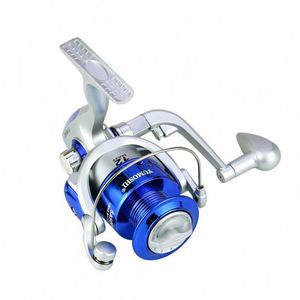 Carrete de Pesca 14BB 1000-7000 con Relación de Engranajes 5.2:1, Color Azul, Manivela Intercambiable Izquierda/Derecha, Carretes de Spinning para Lago, Río y Arroyo, de Plástico - Product Image 2