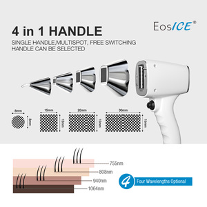 EOS Ice không đau Laser tẩy lông vĩnh viễn 755nm 808nm 1064nm Diode Máy tẩy lông bằng laser - Product Image 4