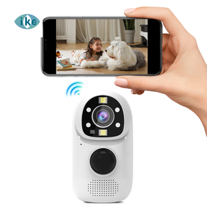 Kamera Baterai Ikevision V380pro PIR 4G SIM 5200mAh CMOS IP66 Tahan Air Penglihatan Malam 1080P Rumah Pintar Nirkabel Pelacak Gerakan - Product Image 1