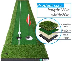 Venta al por mayor <span class=keywords><strong>Golf</strong></span> poniendo portátil Mat con bola automática Función de retorno de Mini <span class=keywords><strong>Golf</strong></span> formación práctica ayuda - Product Image 4