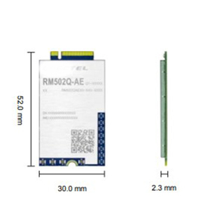 RM520N-GL 5G NR sub-6GHz毫米波模块M.2 MIMO RM520NGLAA-M20-SGASA - Product Image 2