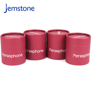 Emballage en carton kraft cylindrique personnalisé, recyclable, pour aliments en vrac, thé en vrac, grains de café, capsules, poudre de protéines - Product Image 2
