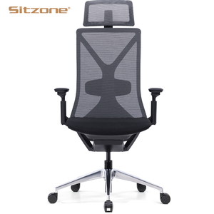 Silla Ejecutiva Giratoria de Respaldo Alto <span class=keywords><strong>ENOVA</strong></span>, Diseño Moderno, Silla de Oficina Ergonómica de Aluminio - Product Image 5