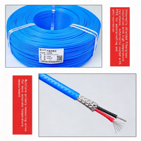 Termokopel Tipe Klem Bahan Tembaga Tipe K Tipe E Tipe J Pt100 Sensor Suhu Panjang Probe 40mm IP68 Port Serial