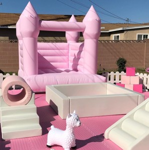 Set da gioco morbido bianco <span class=keywords><strong>con</strong></span> piscina di <span class=keywords><strong>palline</strong></span>, scivolo e blocchi da arrampicata per <span class=keywords><strong>parco</strong></span> <span class=keywords><strong>giochi</strong></span> interno per bambini - Product Image 3