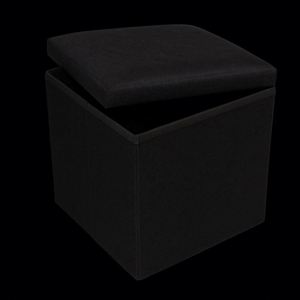 Modern Stool Living Room Furniture <b>Storage</b> Box Fabric Stainless Steel Bamboo Highest Quality Sample Available Stools Counter - Product Image 3