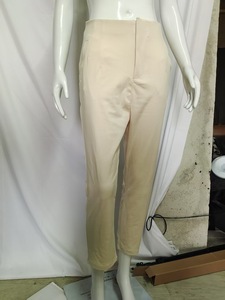 2026 <b>Women</b> Summer Pencil Pants High <b>Waist</b> Pocketed Casual <b>Cropped</b> Pants Slim Stretch <b>Trousers</b> - Product Image 3