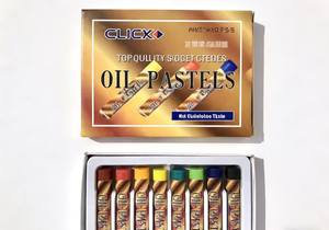 Ensemble de pastels à l'huile ronds pour étudiants, 8 couleurs, format <span class=keywords><strong>mini</strong></span>, pour le dessin scolaire, personnalisable en usine, économique - Product Image 5