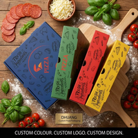 Boîte à pizza personnalisable à motif de LOGO pour restaurant Boîte à pizza à emporter et à emballer Boîtes à pizza personnalisées