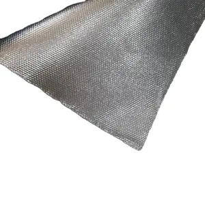 Độ dày chất lượng tốt chống cháy cách nhiệt nhôm lá mỏng tráng sợi thủy tinh vải