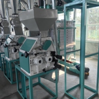 Moulin à farine à quatre unités à tamis plat, à économie d'énergie, pour usage agricole