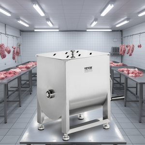 Mélangeur à viande manuel Vevor 120L, cuve fixe, capacité 120LB, pour la transformation de la viande à petite échelle - Product Image 2
