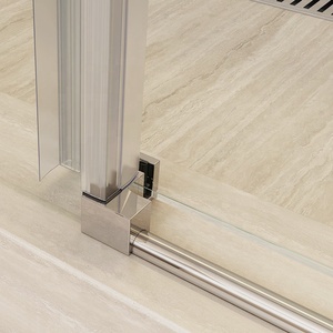 Esquina de ángulo Neo personalizada para <span class=keywords><strong>baño</strong></span> Interior, ducha de <span class=keywords><strong>vidrio</strong></span> templado independiente - Product Image 4