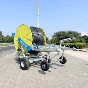 Turbine d'irrigation professionnelle à enrouleur de tuyau, entraînée par turbine, avec récupération automatique et grand canon à eau - Product Image 6