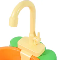 Jouets de bain automatiques pour perroquets Jumon avec robinet, orange/bleu, écologiques, durables, réutilisables, SPA pour oiseaux, bain pour oiseaux, jeux pour enfants