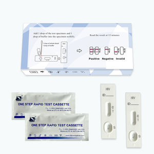 DEEPBLUE Kits de Prueba Rápida de VIH para Uso Doméstico, Venta al por Mayor de Fábrica, Kits de Prueba Rápida de Anticuerpos contra VIH <span class=keywords><strong>1</strong></span>/2 en Casete/Tira - Product Image 5