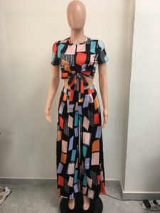 ชุดหลวมของผู้หญิงแขนสั้นลำลองขากว้างแฟชั่นสินค้าใหม่ - Product Image 5