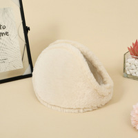 Cache-oreilles unisexes en peluche pour l'hiver, doux au toucher, coupe-vent et anti-froid, avec chaleur longue durée