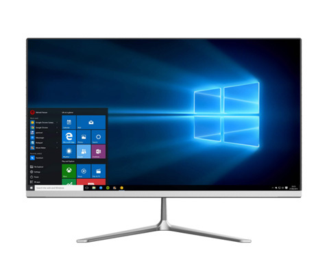 24 Inch All in One PC I7 Dual Wifi 8GB Video Memory Wind 10 Dual Core English Keyboard 1920*1080 Screen Resolution New Laptop