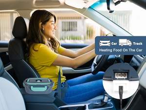 อุปกรณ์ครัวขายส่ง กล่องอุ่นอาหารแบบพกพา สแตนเลส พร้อมกระเป๋าหิ้ว ผลิตภัณฑ์สมาร์ทโฮม - Product Image 6