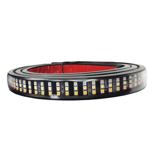 <span class=keywords><strong>Bande</strong></span> lumineuse LED 12V 60 pouces pour hayon, feu de signalisation rouge, feu stop blanc, feux de recul, clignotants séquentiels ambre, feux stroboscopiques - Product Image 1