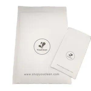 주문 물결 모양 벌집 방석 종이 우송자는 선박 우송 부대 Eco 친절한 Compostable Kraft 거품 봉투를 덧padded 습니다