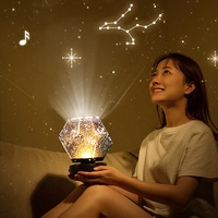 Projecteur LED produisant l'image d'un ciel étoilé, lumière changeante entre 7 couleurs, idéal pour la chambre d'un enfant, livraison gratuite