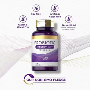 OEM Logo personalizzato integratore probiotico 50 miliardi + prebiotici 60 capsule vegane per adulti assistenza sanitaria intestinale - Product Image 5