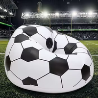 Canapé-lit gonflable moderne en PVC, pliable, pour adultes et enfants, idéal pour l'extérieur et le salon – Vente chaude