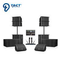 Sistema de Sonido Profesional Activo de 10 Pulgadas con Matriz Lineal de Neodimio para Espectáculos en Interiores y Exteriores