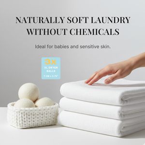 Bolas de Lana para Secadora con Logotipo Personalizado, Suavizante Natural de Telas, Reduce las Arrugas de la Ropa, Secado Rápido, Ecológico - Product Image 6