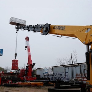 รถบรรทุกตงเฟิงขนาดเล็ก 4x2 3 ตัน พร้อมเครนยกของ 20 เมตร  ตะกร้าทำงานบนที่สูง พร้อมหัวเจาะดิน รถบรรทุกอเนกประสงค์สำหรับงานบำรุงรักษา - Product Image 6