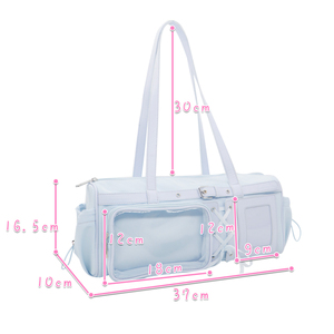 Bolso Bandolera Personalizado, Nuevo, Original, Hecho <span class=keywords><strong>a</strong></span> <span class=keywords><strong>Mano</strong></span>, Diseño Exclusivo, Estético, Compacto, para Fans del Anime - Product Image 6
