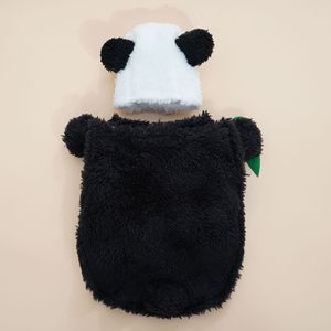 Disfraz de panda para gatos y perros, lindo atuendo de animal, ropa de poliéster para mascotas, abrigo, chaqueta, traje de disfraz - Product Image 5