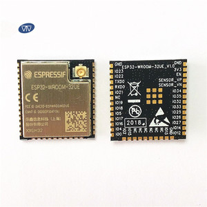 Módulo ESP32-WROOM-32UE de Espressif, de doble núcleo, con wifi y BLE combinados, con antena externa, adecuado para dispositivos IoT. - Product Image 1