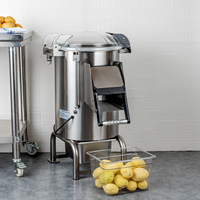 Machine à éplucher les pommes de terre automatique de haute qualité, neuve, de qualité commerciale, 18L, en acier inoxydable 304, pour usage en restaurant