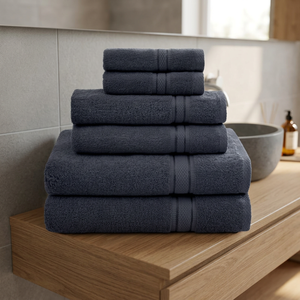 Juego de Toallas de Baño de Algodón Suave de Color Sólido, Rectangulares, Tejidas, para Uso Doméstico, Tamaño Adulto - Product Image 1