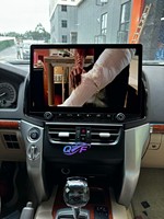 12.3'' Panel Instrumen Kokpit Virtual Digital untuk Toyota Land Cruiser Prado 150 2004-2009 Layar Speedometer Dashboard
