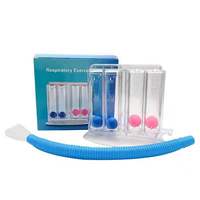 Espirómetro de incentivo para ejercicio de respiración para reentrenar los pulmones, entrenamiento de respiración respiratoria