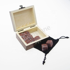 Top Selling <span class=keywords><strong>Amazon</strong></span> Handicrafts Barware Gifts Reusable Ice cubes in Customized Wooden Boxes - Product Image 1