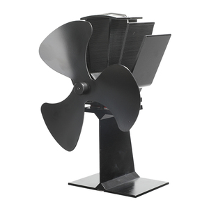 Ventilateur de ventilation EJ <span class=keywords><strong>Ecofan</strong></span> à 3 pales en acier inoxydable pour poêle à granulés, moteur unique, alimenté par la chaleur, faible bruit, 110 CFM, usage domestique intérieur - Product Image 1