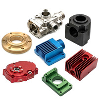 Piezas de Aluminio Mecanizadas por CNC de Alta Calidad, Accesorios Metálicos de Precisión para Maquinaria Industrial, Servicio de Mecanizado CNC