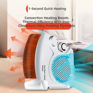Stufa <span class=keywords><strong>Elettrica</strong></span> Portatile per Camera da Letto, Silenziosa ed Efficiente dal Punto di Vista Energetico, con Protezione da Surriscaldamento e Interruttore di Sicurezza Antiribaltamento - Product Image 4