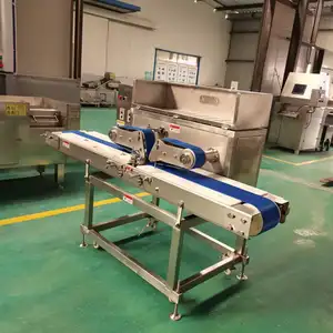 Fatiador de salmão horizontal, para máquina de corte de salmão e máquina de enchimento de peixes