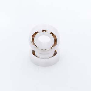6001 POM Plastic Groove <b>Ball</b> Bearings 6201 with Ceramic/Glass <b>Balls</b> ABEC-7 Precision P0 Tolerance - Product Image 2