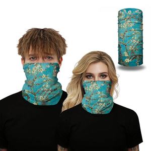 Pañuelo para el cuello, calentador de cuello, pañuelo de poliéster con estampado africano elegante para mujer y niña, estilo coreano, primavera - Product Image 6